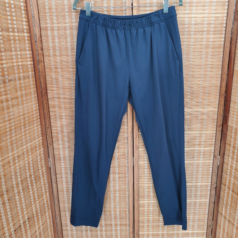 ♧ Lululemon &Go On The Go Joggers Navy Blue Size 6 Z04416